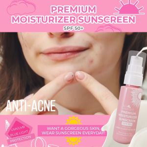 Skin Luxuriant Premium Moisturizer Sunscreen (ANTI-ACNE MOISTURIZER UVB/UVA & BLUE LIGHT PROTECTION)