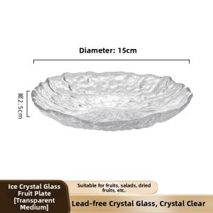 Luxury Gold-Trimmed Glass Tray