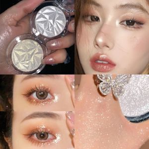 GL. Judydoll Highlighting Make Up Contouring Disc Modification Face Brightening Fine Shimmer Natural Glitter Powder Highlighter Makeup