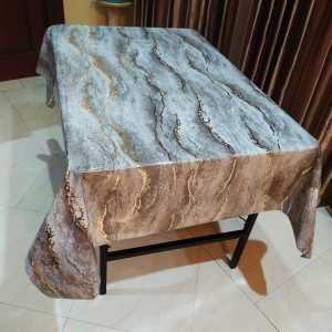 Taplak Meja Marmer Waterproof Taplak Meja Makan Meteran
