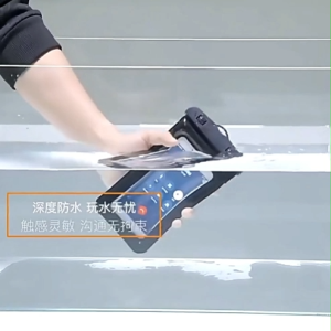 Transparent Waterproof Phone Case Touch Screen Underwater Swimming&Diving Protection Bag with Lanyard Universal for iPhone Samsung Xiaomi PV Cover