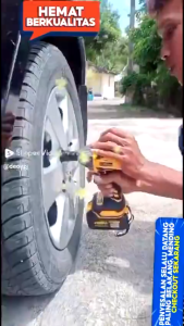 D·WE Bor Kunci Impact Baterai Brushless Cordless - Torsi Tinggi 700N.M (598VF/398VF)-Alat listrik