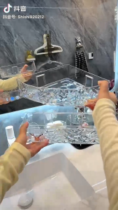 【SG STOCK】✔️Easy Installation Drill Free Self Adhesive Corner Shelf Shelves For Bathroom Toilet Kitchen Shower Rack Organizer