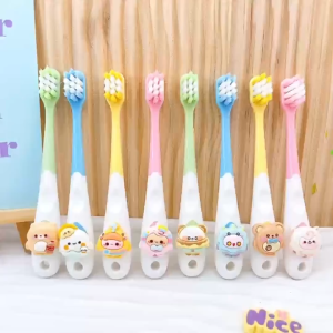 Childrens Toothbrush 3-6 Years Old 6 to 12 Years Old Eggboy Party Mouthguard Gum Protection Cartoon Soft Bristle Premium Toothbrush