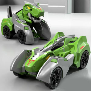 2-in-1 Transforming Dinosaur Car: Automatic Transformations for Kids Fun!