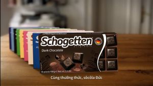 Sôcôla SCHOGETTEN - Vị trẻ em For Kids - Bổ sung sữa & canxi - thanh 100g gồm 18 viên rời