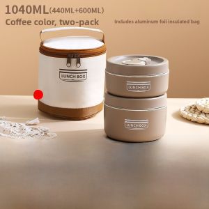 Stainless Steel Microwave Safe Lunch Box Insulated ness Preservation Lunch Tray for Office Workers And Students