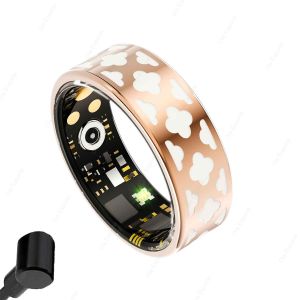 2024 Smart Ring For Men Women Heart Rate Blood Oxygen Monitoring Multi Sports Modes IP68 Waterproof Smart Rings For girl gifts