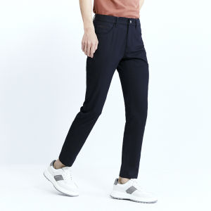 Business Leisure Plain Men Pants 5-pockets