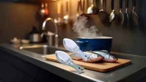 Fast Fish Scale Scaler Scraper Kitchen Fish Skin Peeler Brush Quick Remove Fish‑Scale Cleaning Tool for Home