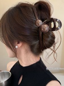 Pearl Decorated Large Hair Clip