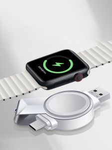 ชาร์จไร้สาย Apple Watch Charger S10 ดีไซน์แม่เหล็ก Ultra3 พร้อมสาย USB-C สำหรับ Apple Watch 9 8 7 SE 6 5 4 3 2 1