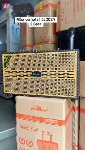 Loa Xách Tay Karaoke Leong L8011 Mẫu Mới 2024 2 bass 20cm Âm Trầm Cực Mạnh Và Âm Thanh Sáng Micro Lọc Âm-Chống Hú Rít Giọng Hát Trong Trẻo Hát Karaoke Siêu Đỉnh.