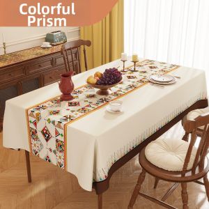 Scandinavian Waterproof Heat-Resistant PVC Tablecloth