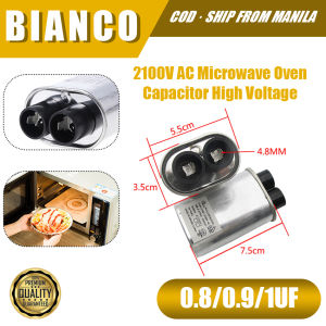 AC 2100V Microwave Oven High Voltage HV Capacitor 0.85uF/0.90uF/1uF Replacement Universal