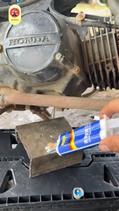 lem ab besi kastor epoxy kuat tahan panas knalpot