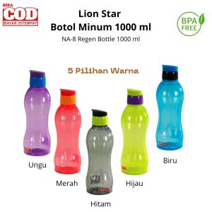 Lion Star Botol Minum 1000ml | NA-8 Regen Bottle 1000 ml