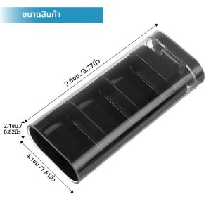 กล่องใส่ยาเม็ดขนาดเล็ก 3 ช่อง กล่องกันความชื้น ที่จัดระเบียบสำหรับพกพาใส่กระเป๋า กล่องใส่ยาและวิตามินแบบพกพาสำหรับใช้ในชีวิตประจำวัน