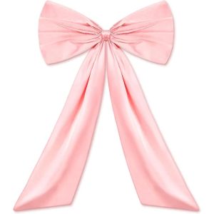 Nơ Lớn hồng lớn coquette Bow cho Backdrop tiệc sinh nhật trang trí tường phòng khổng lồ nơ ruy băng treo quà tặng coquette tường trang trí nội thất