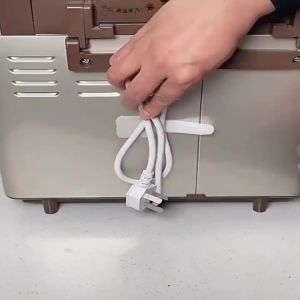 Self Adhesive Cable Ties Wire Organizer Straps Reusable Hook And Loop Fastening Tape Cord Management For Pc Tv Desk Office