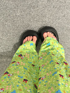 Green Ice Silk Loose Straight Leg Pants Womens Summer Thin Hanging Sensation Outdoor Wear Small Size Comfortable Casual Trousers