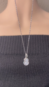 Sweetssparkles สร้อยคอ เกาหลี สร้อยคอผู้หญิง แฟชั่น ปรับระดับความยาวได้ NL00029