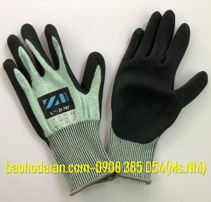 Găng Tay Chống Cắt Takumi WG-787 phủ nitrile