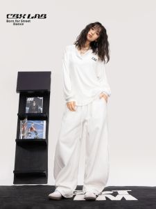 CBXLAB | White Versatile Street Style Pants