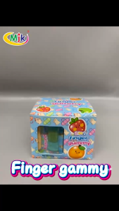 30pcs 2in1 Simulation of Fingers and Band-aids Gummy Prank Candies for Halloween Loots Bag Paninda