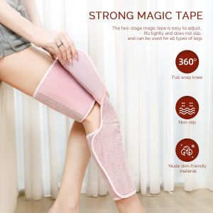 Obecilc 3 IN 1 Electric Leg Massager 360°Airbag Kneading Relieve Muscle FatigueSoothing Legs and Protecting Joint Health Intelligent Constant Temperature Leg Brace Rechargeable