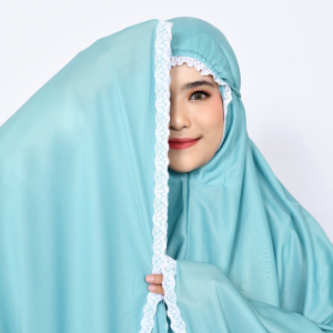 Mukena Hyget Dewasa Jumbo Amplop Renda Syari Traveling Murah