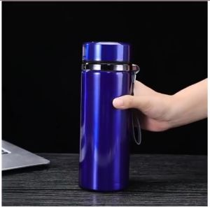 Bình nước giữ nhiệt inox 304 dung tích 1000ml thiết kế có quai xách lạnh 2 lớp