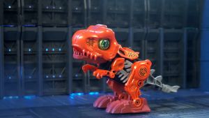 Hero - Mainan Edukasi Anak Laki Laki Robot Elektrik Dino Lampu Suara Jalan - DIY Dinosaurus Electric