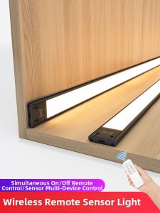 DENGSHANGWENHUA | Remote Control Adhesive Sensor Wireless Rechargeable LED Light Strip