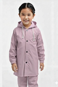 jas hujan anak sekolah setelan jaket celana untuk pria dan wanita