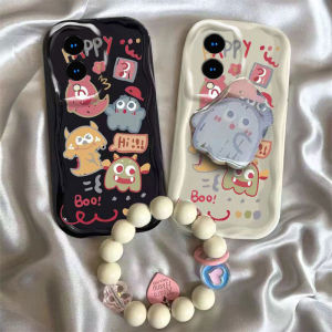 Discover the Perfect Vivoy36 Series Phone Case: Y36i Cream Wave & Cute Cartoon Monster Bracket