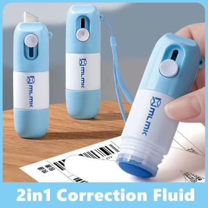2 in 1 Personal Privacy Thermal Paper Correction Eraser Thermal Paper Correction Fluid Privacy Protection Artifact