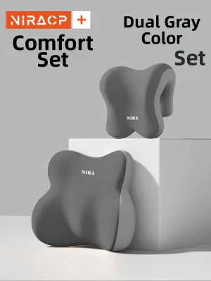 NIRA | Office Sitting Comfort Enhancer Cushion Headrest Neck Support Back Pillow