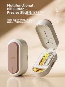 XIALANHUAXI | Precision Pill Cutter 1/4 1/3 2 Parts