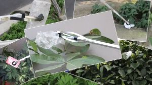 81cm Garbage Pickup Rod Tool Folding Aluminum Alloy Long Arm Grab Telescopic Claw Clamp Sanitation