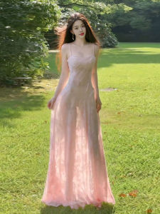 CHANGTONG | Beautiful Waist-slimming Sleeveless Maxi Dress