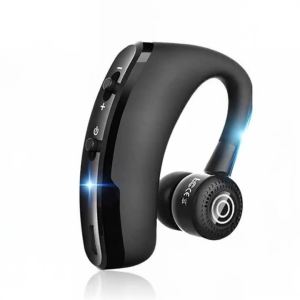kebidumei | KEBIDUMEI Ear Hook Earphone 180 Rotation Bluetooth Headphone Business Wireless Headset HiFi Stereo Noise Cancelling Earbud