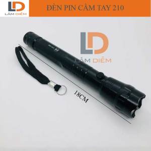 Đèn pin cầm tay nhỏ gọn siêu sáng loại sài pin rời và pin sạc 210 - 7301 - 135 - 136