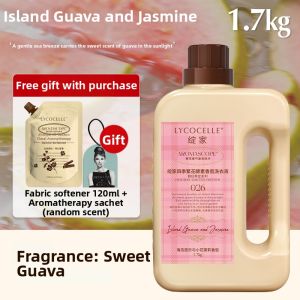 LYCOCELLE | Guava Scented Durable Fragrance Stain Protecting Disinfecting Laundry Liquid 1.7kg