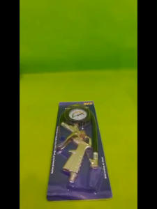 Inflator Pompa Angin Ban Kompresor Alat Pengukur Tekanan 3 Fungsi