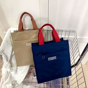New Forest Series Colored Handheld Lunch Box Bag for Work Handheld Bento Bag Makeup Class Bag Han
