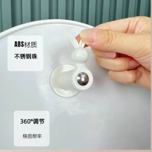 Toilet Lid Anti-Fall Hook Toilet Seat Ring Stands up Close Securely Downward Drop Clamp Buckle Lift Fixed Tool Home Improvement