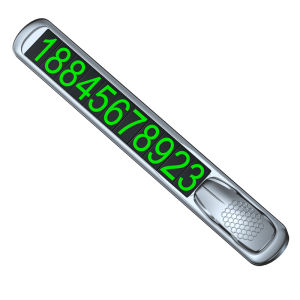 X | Parking Number Plate High-end Vehicle Interior