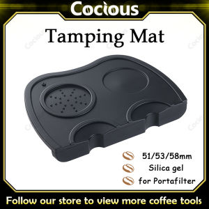แผ่นกันลื่นชงกาแฟเอสเพรสโซแผ่นกันลื่นทำจากซิลิโคนเสื่อซิลิโคนแผ่นซิลิโคนเอสเพรสโซแผ่นกันกระแทกกาแฟ