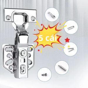 2 Chiếc Bản Lề Tủ Thủy Lực Bằng Thép Đệm Đệm Đóng Mềm Cho Đồ Nội Thất Tủ Nhà Bếp - Bản Lề Cửa Bằng Thép Không Gỉ